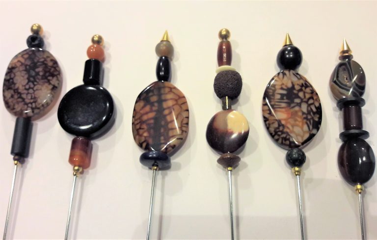 #14 - Achate, Sonnenstein, Steinnuss, Bein, Lava