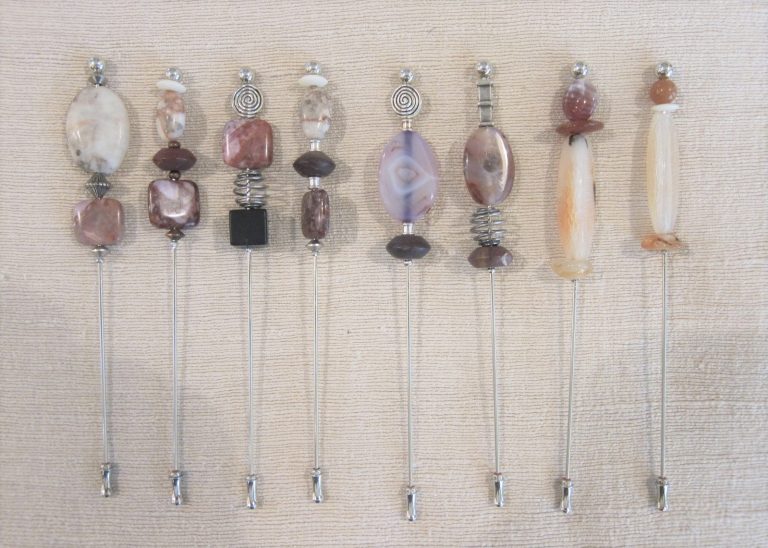 #3 - Achate, Karneol, Ametyst, Mookait, Sonnenstein, Jaspis, Altsilber, Echtsilber